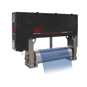 thicknessGAUGE - Compact O-frame for separator film 電池製程線上量測設備